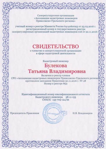 технический план пенза